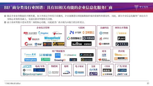 大数据时代的商业智能 bi产品全解析与行业洞察